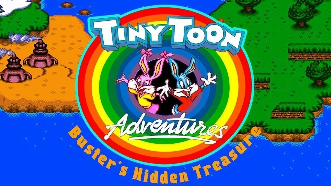 Looney Tunes игра сега. Игры на сеге tiny toon. Игра на сегу Тини тон. Tiny toon Adventures Busters hidden Treasure обложка игры.