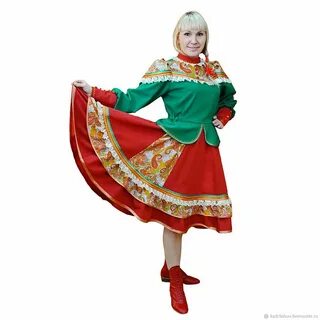 Народный костюм для танцев для девочки