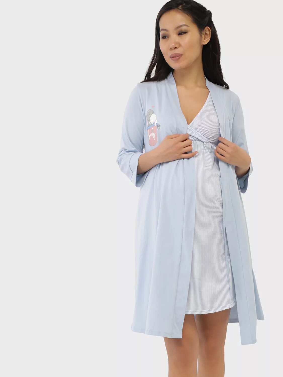 Ночнушка для родов. Комплект для роддома айрис. Сорочка в роддом. Халат и сорочка в роддом. I love mum комплект в роддом.