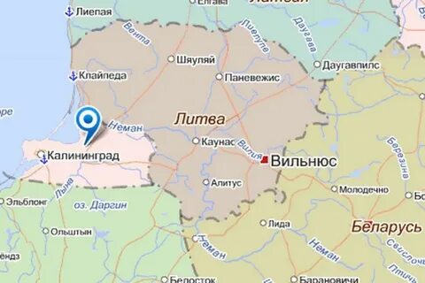 Сколько от калининграда до украины