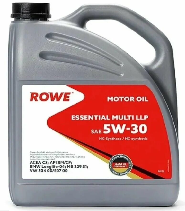 Rowe Essential Multi LLP 5w-30. Масло моторное Rowe Essential SAE 5w-40. Масло Rowe 5w40 артикул. Rowe Essential SAE 5w-40 MS-c3(4 л).