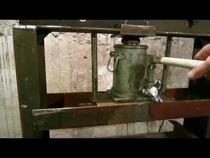 Самодельный пресс своими