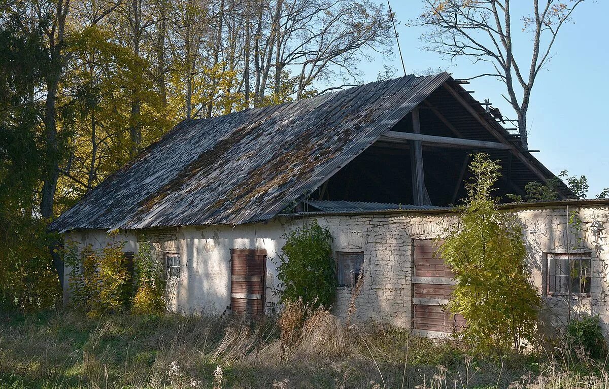 Деревня Мыза Бокситогорский район. Виноградово Каретный сарай. Двухэтажный Каретный сарай. Ряпина Мыза Эстония.