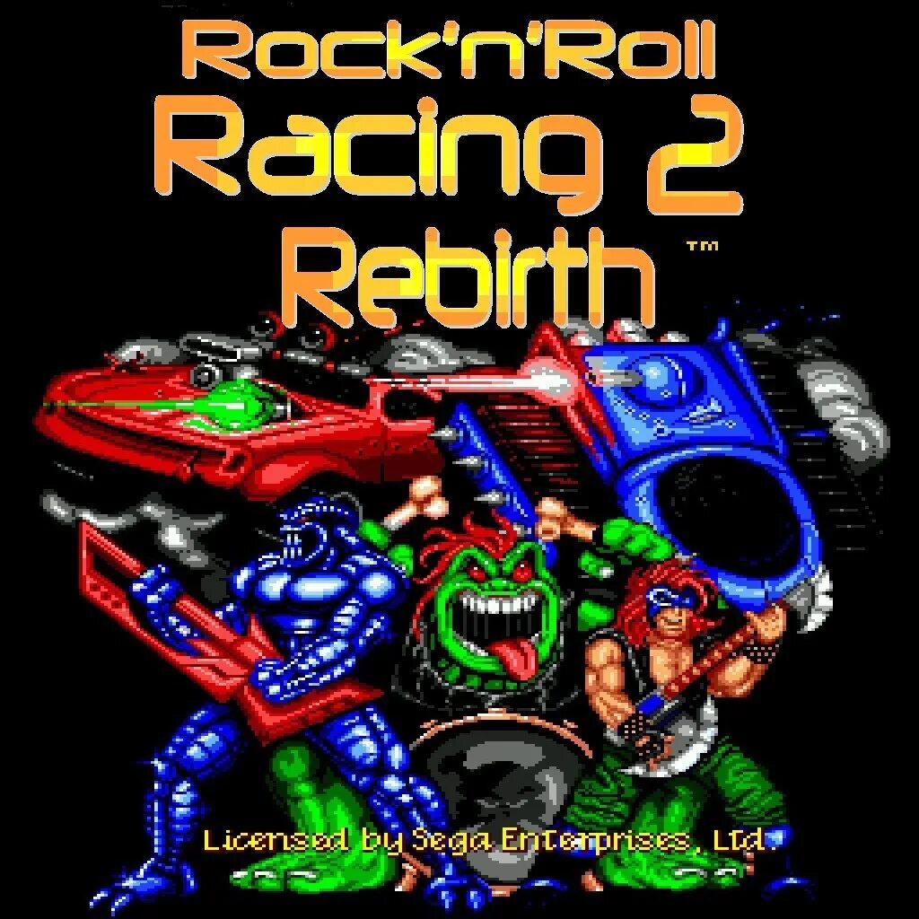 Рокенрол на сеге. Rock and Roll Racing Sega. Sega гонки под рок-н-ролл. Rock n Roll Racing 1993. Rock n' Roll Racing гба картридж.