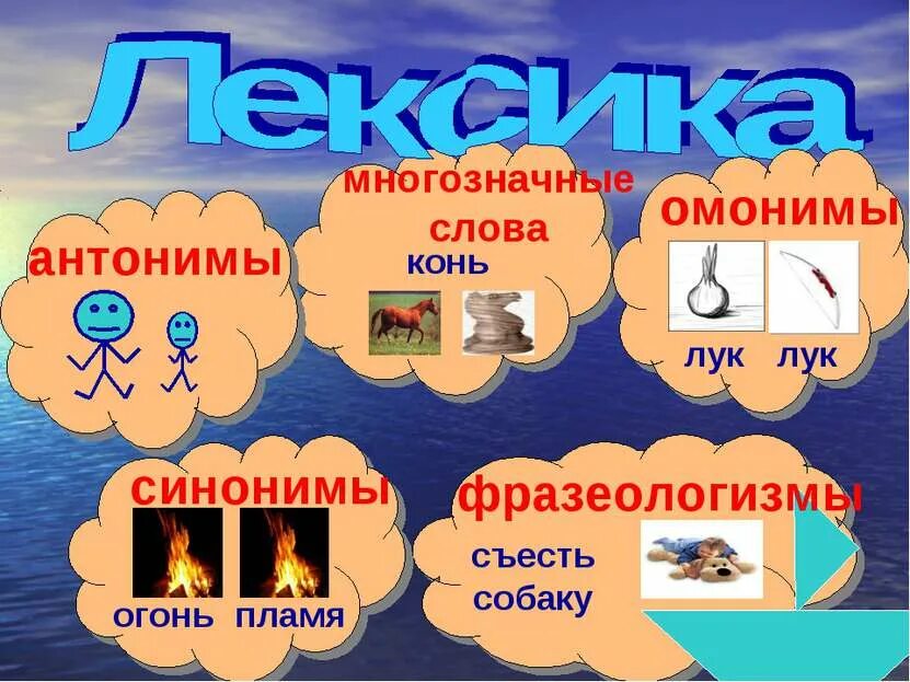 10 многозначных предложений. Омонимы. Плакат на тему лексика. Лексика картинки. Картинки на тему лексика.