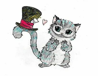 Алиса котик рисовать