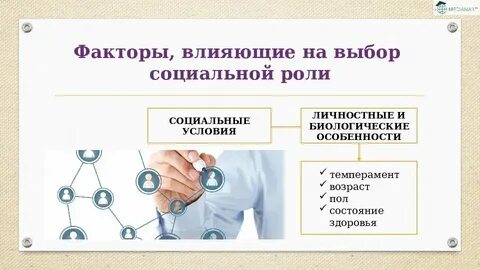 Социальная роль факторы