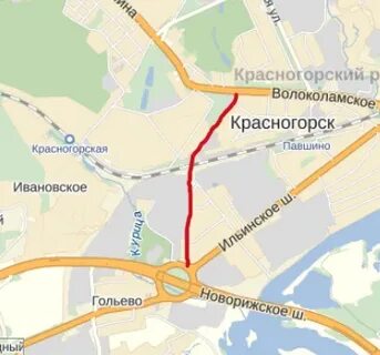 Павшино волоколамск