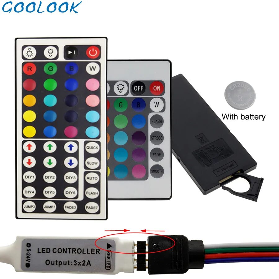 Контроллер RGB пульт 24 клавиши. Led Controller output 3x2a. Пульт для RGB Control Box. Пульт led Controller черный 44 кнопки. Как открыть пульт от светодиодной ленты