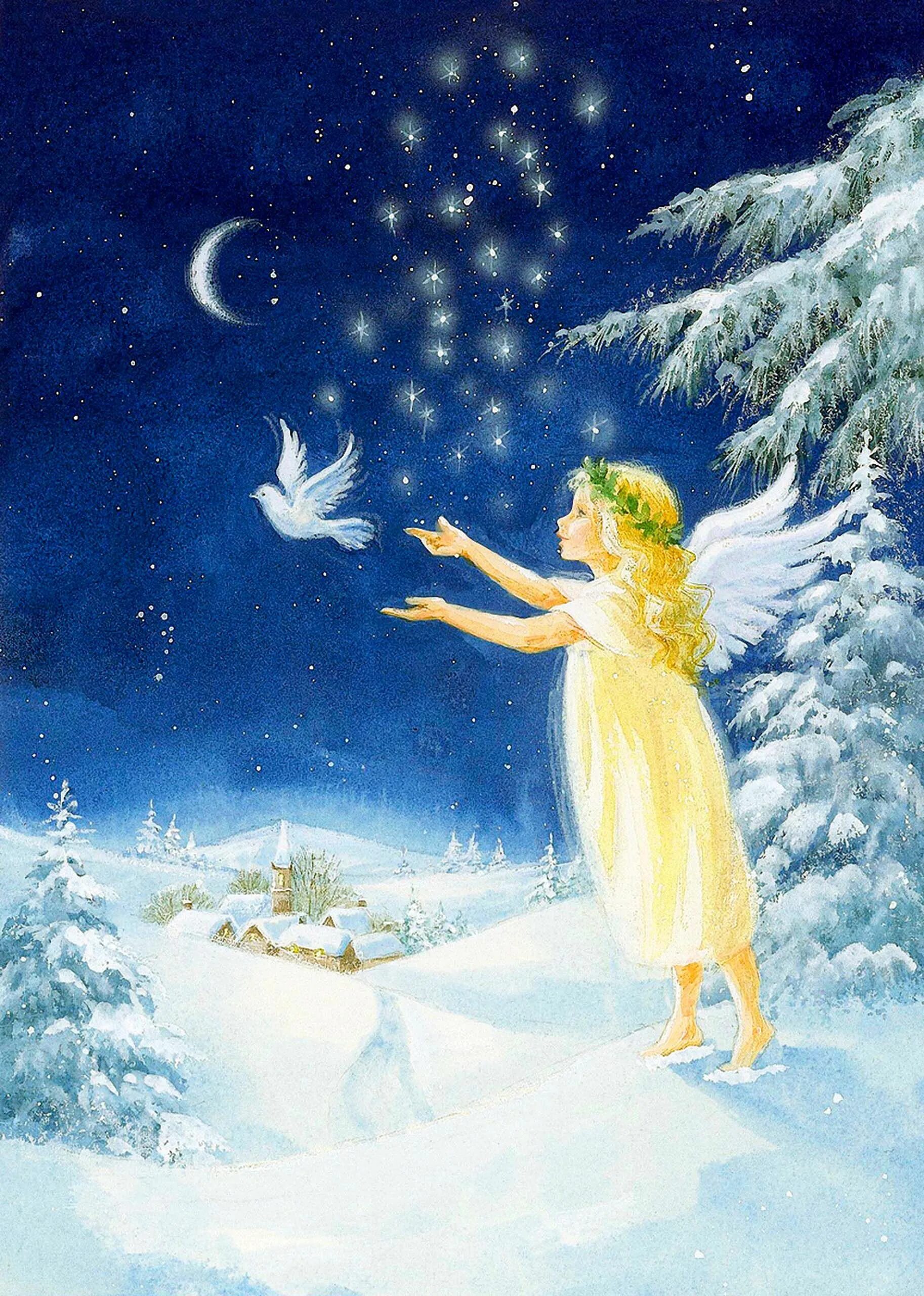 зимний ангел