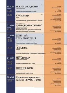 Афиша драмтеатра нижний тагил