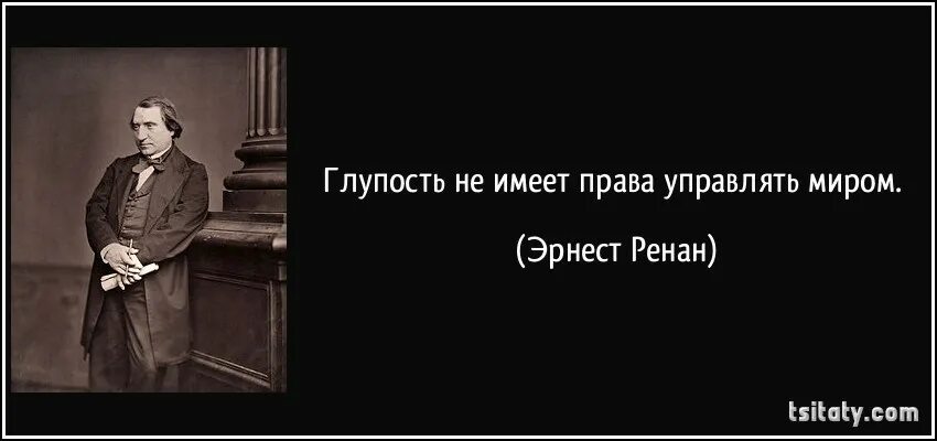 Ренан изречения. Глупость не порок. "Глупость — это не отсутствие ума, это такой ум" а. лебедь.