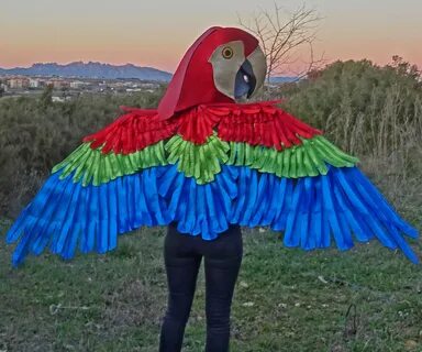 Костюм попугая