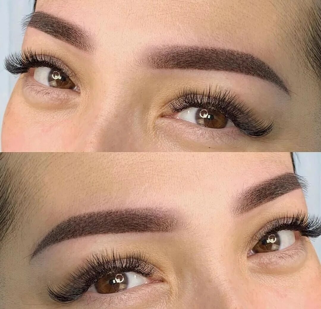 Техника теневая растушевка бровей. Татуаж бровей с растушевкой. Татуаж бровей с растушевкой. Татуаж бровей теневая растушевка. Перманентные брови с растушевкой.