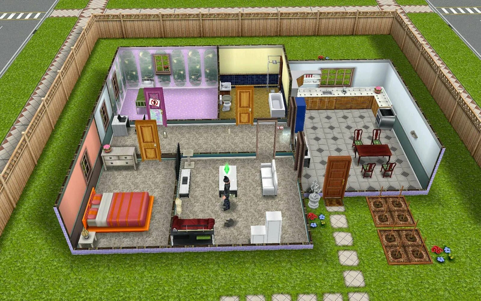 Симс 2 фриплей. SIMS FREEPLAY дом. Дом в симс фриплей планировка. Симс 4 фриплей.