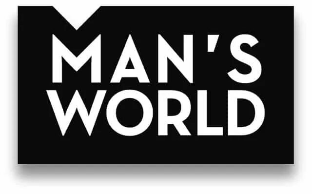 Mans world top. Man s World. Mans mans World. Man's World logo. The best man in the World надпись.