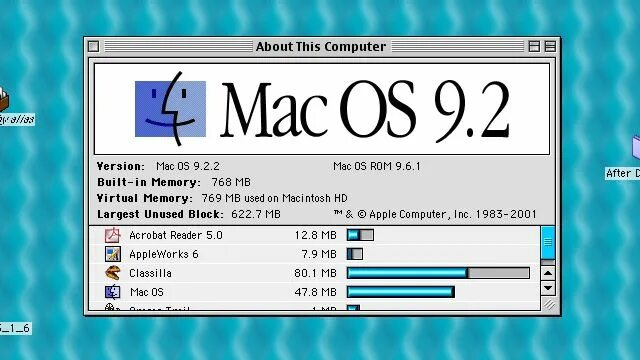 Mac os vmdk. Операционная система mac os 9. мак ос 9.2. операционная система mac os 9.2.
