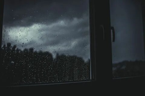 Raining at midnight in june