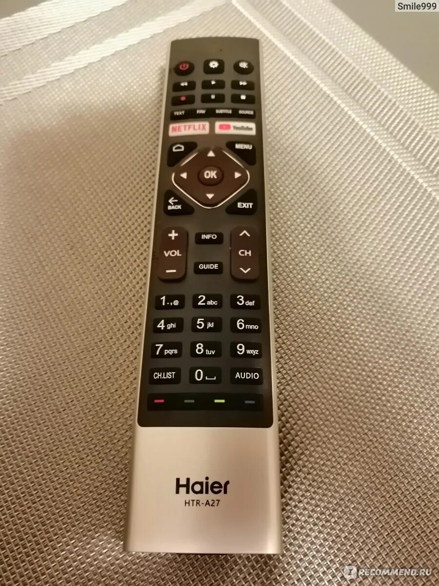 Купить пульт haier. Пульт Haier HTR-a27. Пульт телевизора Haier HTR-a27. Haier 32 Smart TV BX. Haier 32 Smart TV пульт.