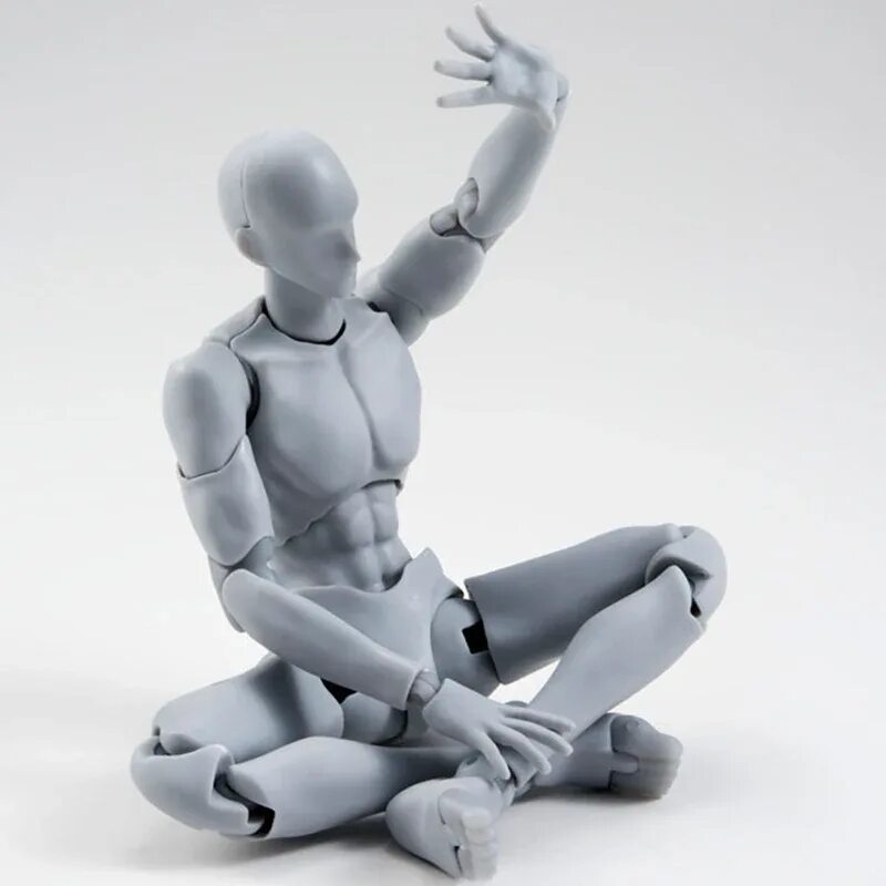 S.H.Figuarts DX body-kun Set. Фигурки с подвижными суставами. Шарнирная фигурка для художников. Шарнирные модели человека.