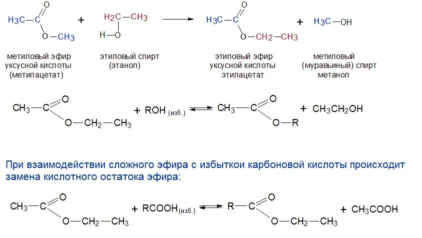 Сложный эфир подвергается реакции. Взаимодействие кислоты с солями карбоновых кислот. Реакция переэтерификации сложных эфиров. Карбоновые кислоты и сложные эфиры формула. Карбоновые кислоты в сложные эфиры реакция.