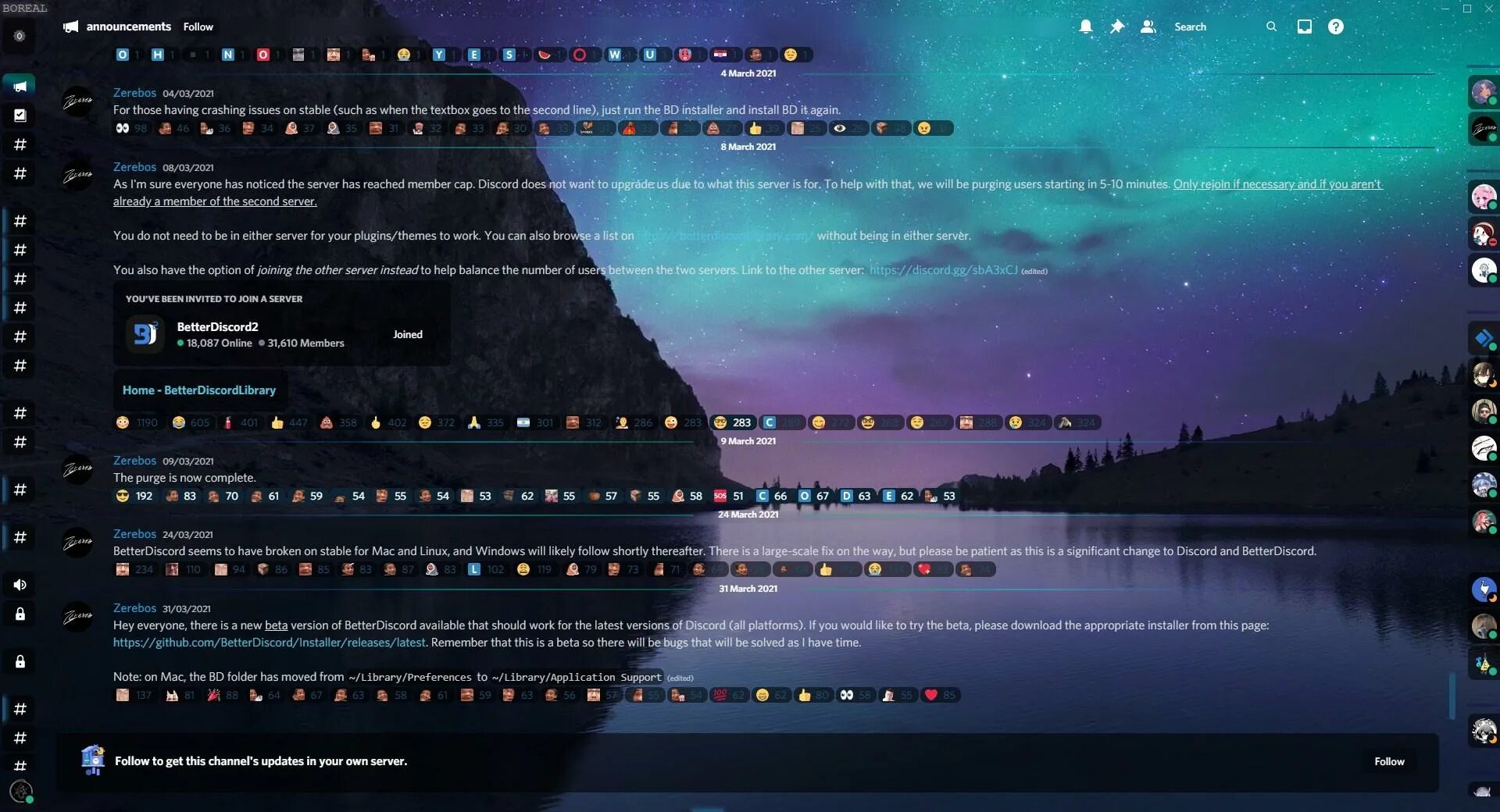 Better discord темы. Дискорд сервер Boreal Builders. Обои для беттер Дискорд. Баттер Дискорд. Дискорд 21