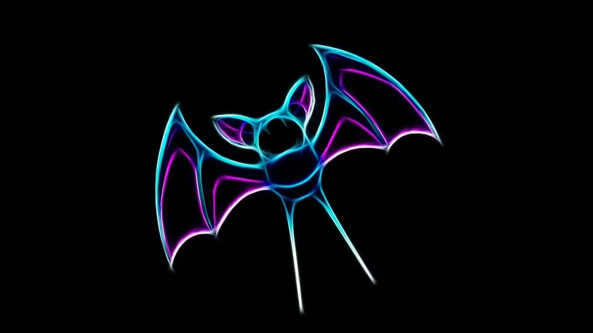 Зубат кс го. Zubat. покемон зубат. zubat art. neon bat.