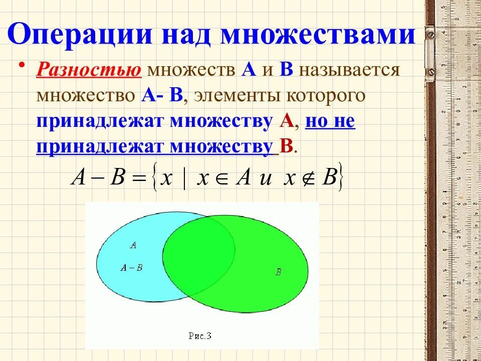 Число принадлежащее множеству. Операции над числовыми множествами. множество. множества и операции над ними. основные операции над множествами.