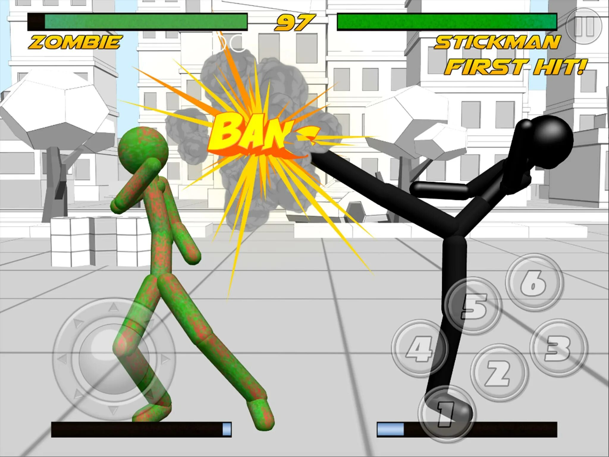 Stickman fighting мод много денег