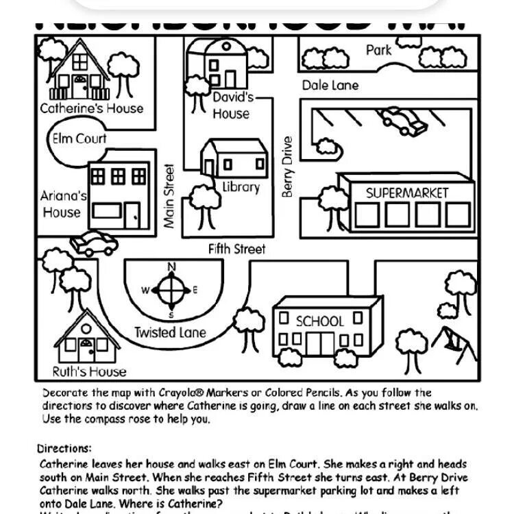 Город Worksheets. План города на английском языке. План города для детей английский. Карта города Worksheet. Сосед на английском языке