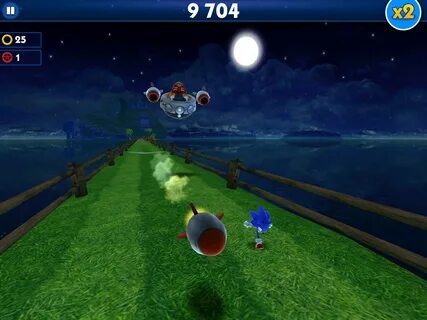 Sonic dash мод все