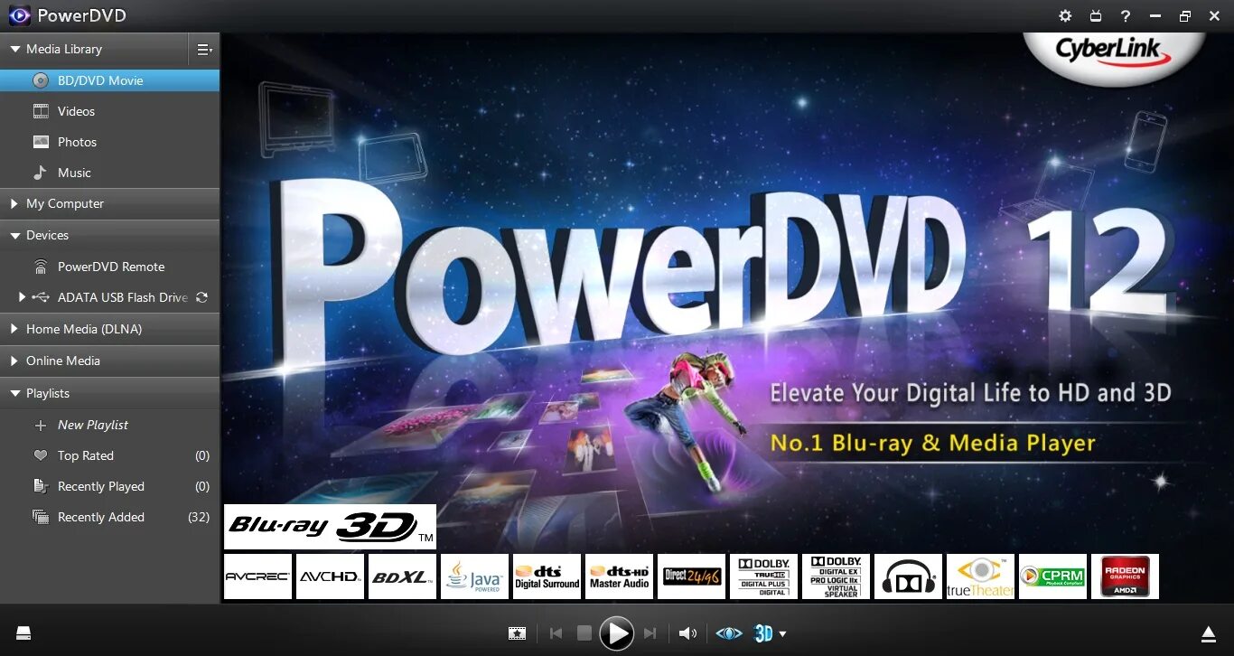 CYBERLINK POWERDVD Ultra 23. POWERDVD 10. CYBERLINK POWERDVD 10. CYBERLINK POWERDVD 5.