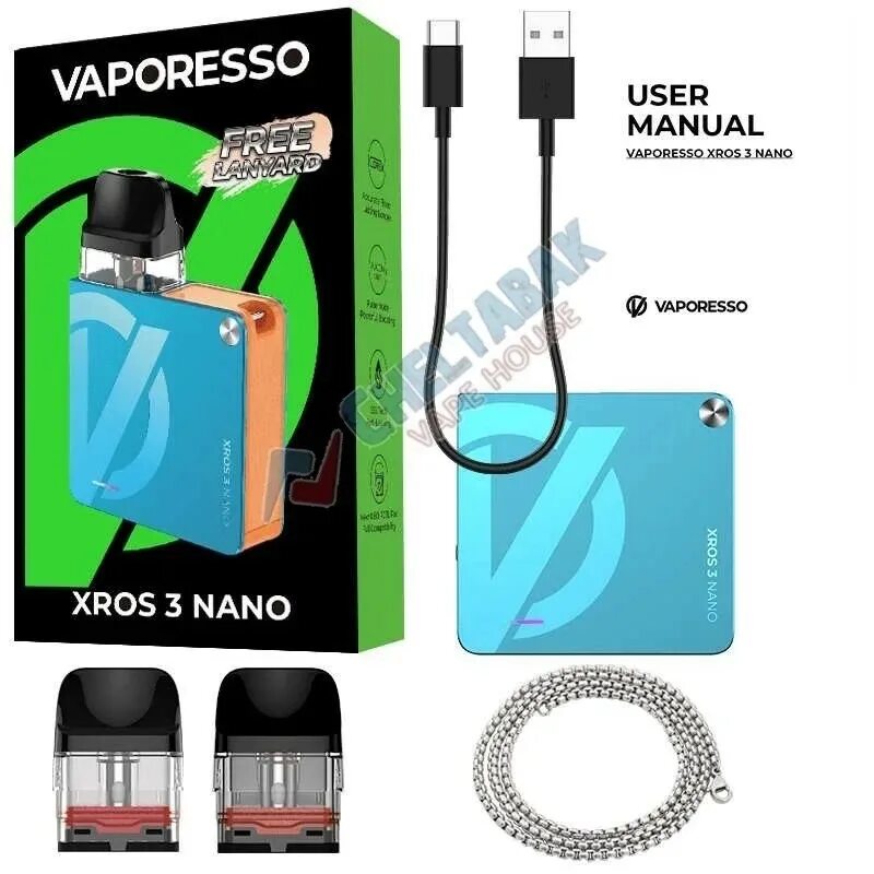 Vaporesso nano 3. Xros 3 nano kit. vaporesso xros 3 nano pod kit. vaporesso xros nano 1000mah pod kit.