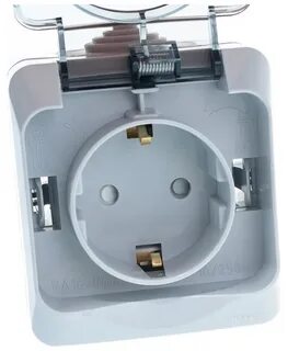 Розетка pa16 044b ip44