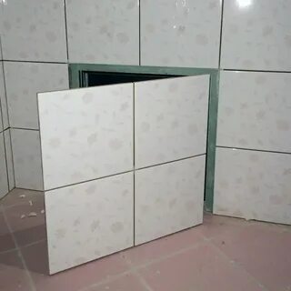 Экран из плитки на магнитах