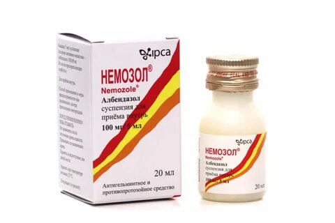 Немозол действующее вещество
