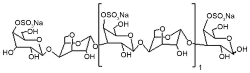 Каппа каррагинан формула. Каррагинан формула химическая. Каппа каррагинан химическая формула. Каррагинан структурная формула.