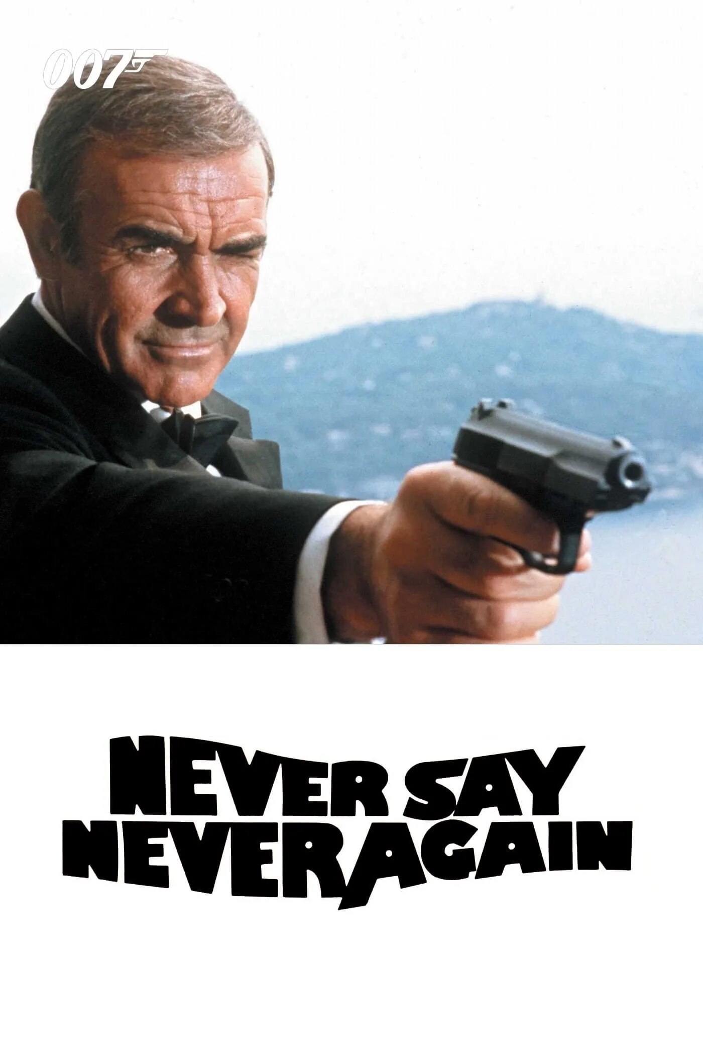 Never and never again. Never say never again. never say never again 1983. never say never again 1983 poster.
