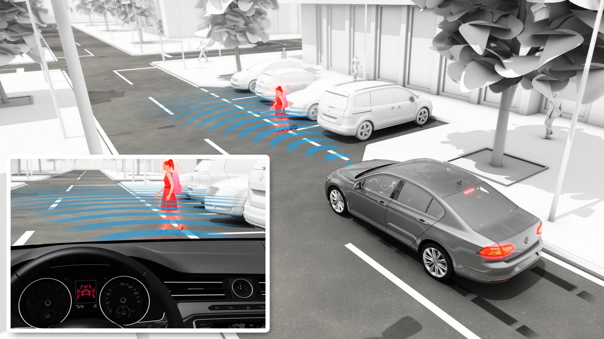 Система защиты пешехода. Радар Front assist Volkswagen. Активная защита пешеходов BMW что это. Система защиты пешеходов BMW. Система экстренного торможения фирмы Вольво.