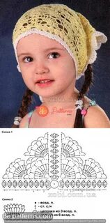 Косынка для девочки схема