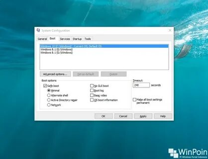 Windows 10 system services