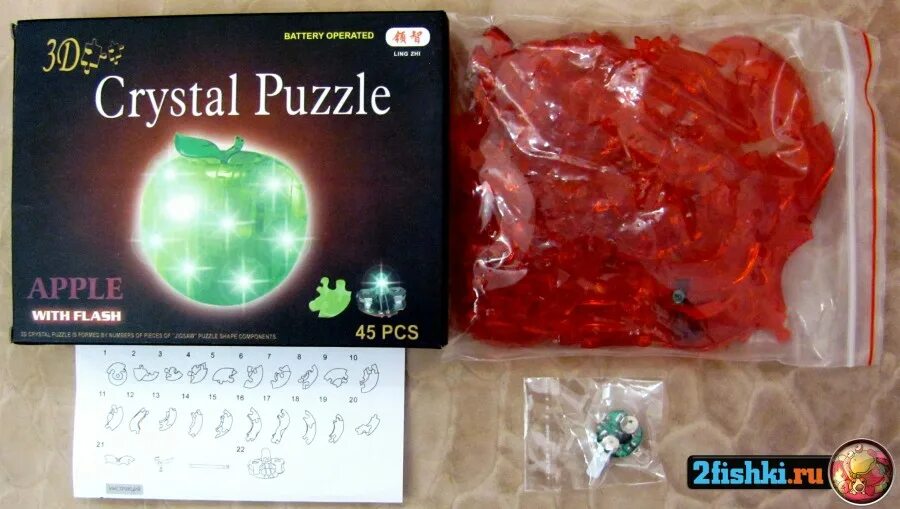 Как собрать кристальный. Crystal Puzzle яблоко. 3d пазл яблоко Crystal Puzzle. Яблоко пазл 3d инструкция сборки. 3д пазл яблоко инструкция.