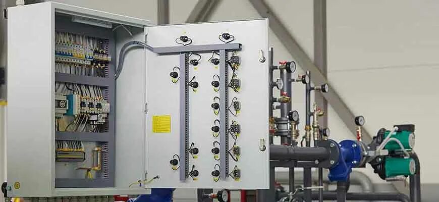 Энергетические технологии. Блочный тепловой пункт №gs-sub-кэс 2410191859. Теплов управление. Ща-01. Теплов управление.