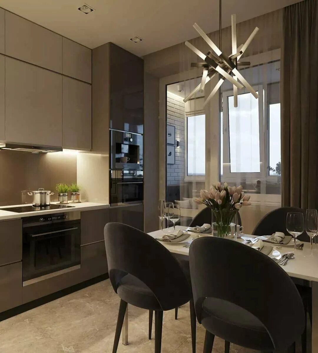 Современная кухня в квартире. Кухня в современном стиле. Интерьер кухни в современном стиле в квартире. Интерьер кухни в современном стиле в квартире. Интерьер кухни в современном стиле в квартире.