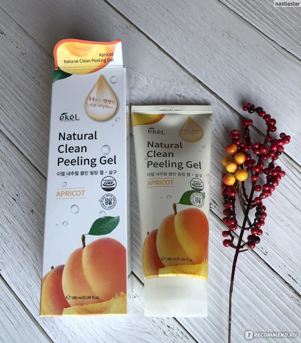 Natural clean peeling. Пилинг-скатка с экстрактом абрикоса Apricot natural clean peeling Gel 180 мл.. Пилинг скатка Экель абрикос. Ekel пилинг с абрикосом. Пилинг скатка с персиком Ekel.