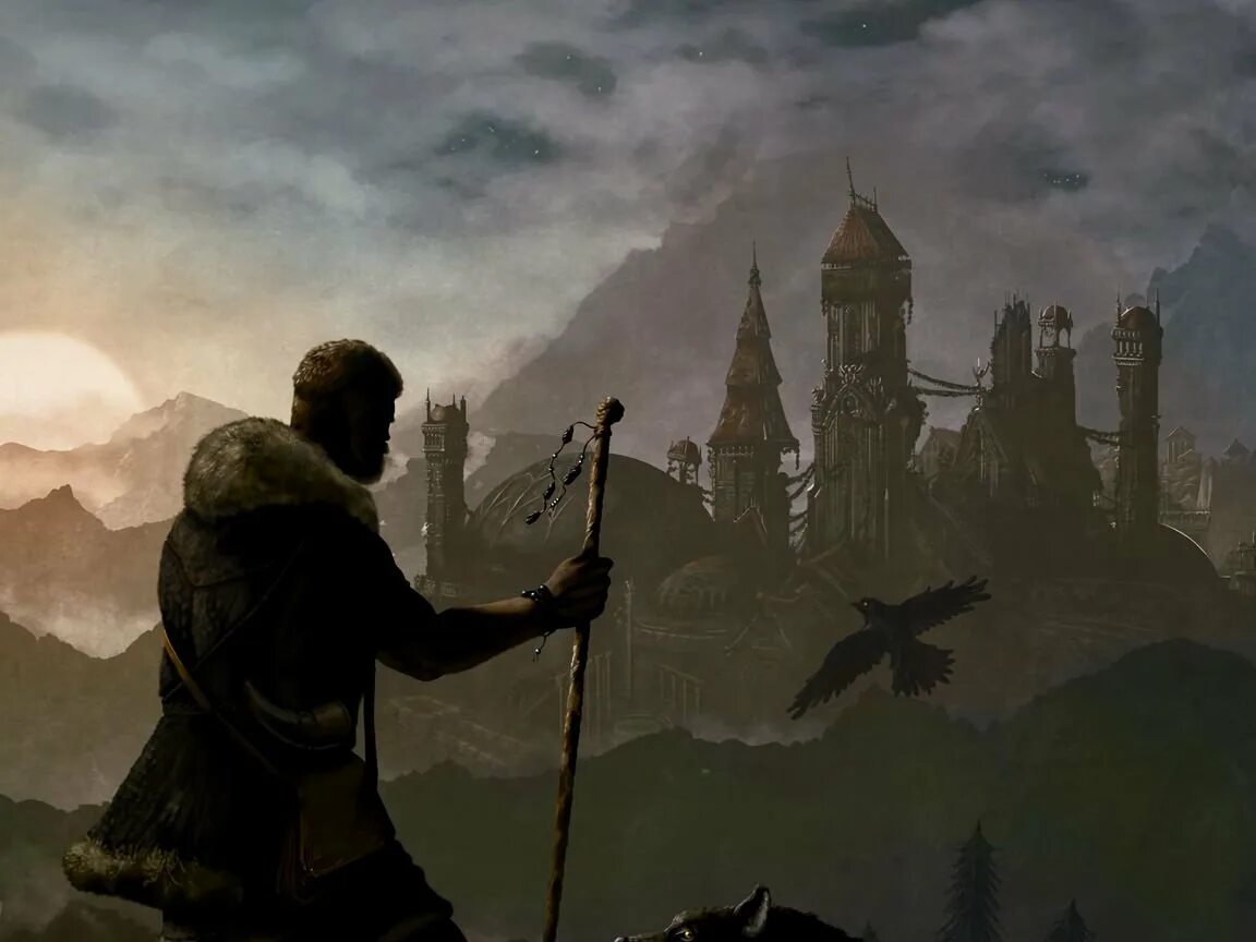 Красивый арт. Воин в горах. Фоллаут 4 одинокий странник. Фоллаут одинокий странник. Фоллаут одинокий путник арт.