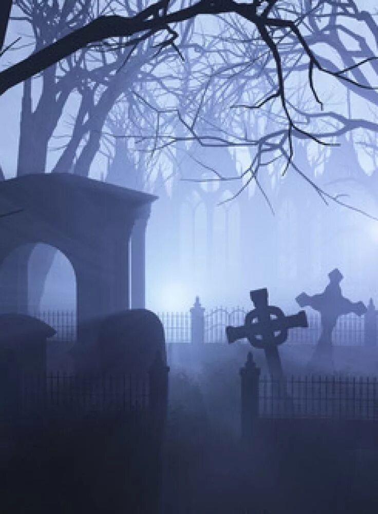 Meet you at the graveyard sovan truong. Кладбище фэнтези. Мрачное кладбище. Кладбище арт. Кладбище арты.