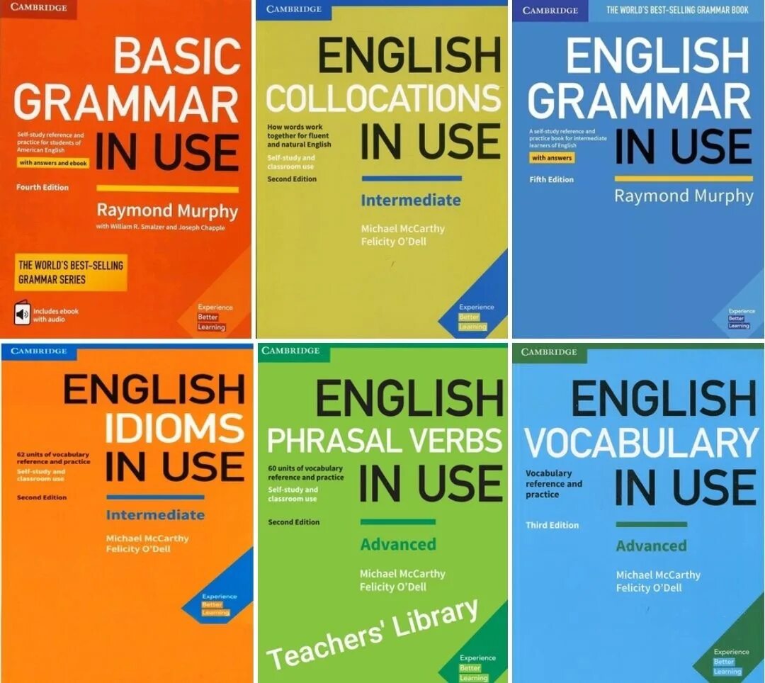 Мерфи English Vocabulary in use. Cambridge English Vocabulary in use. Grammar учебник.