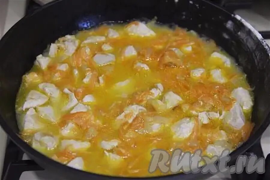 Подлив из куриного филе со сметаной. Подлив из куриного филе со сметаной