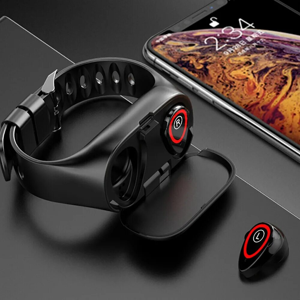 Huawei наушники с часами. Смарт часы LEMFO m1. Smart Bracelet TWS Earbuds BT 5.0. Фитнес-браслет LEMFO m1 с беспроводными TWS-наушниками. Смарт часы TWS Bluetooth.